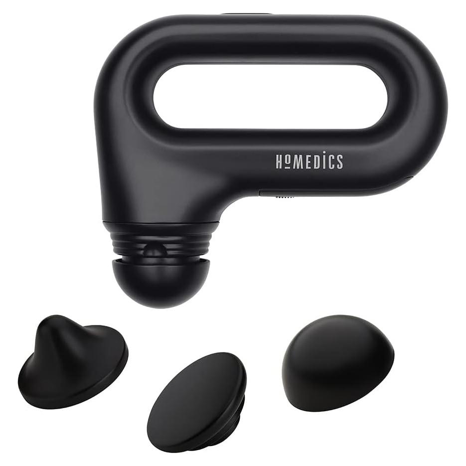 Masajeador de Vibración Corporal Portátil HoMedics HHP-120, 3 Accesorios