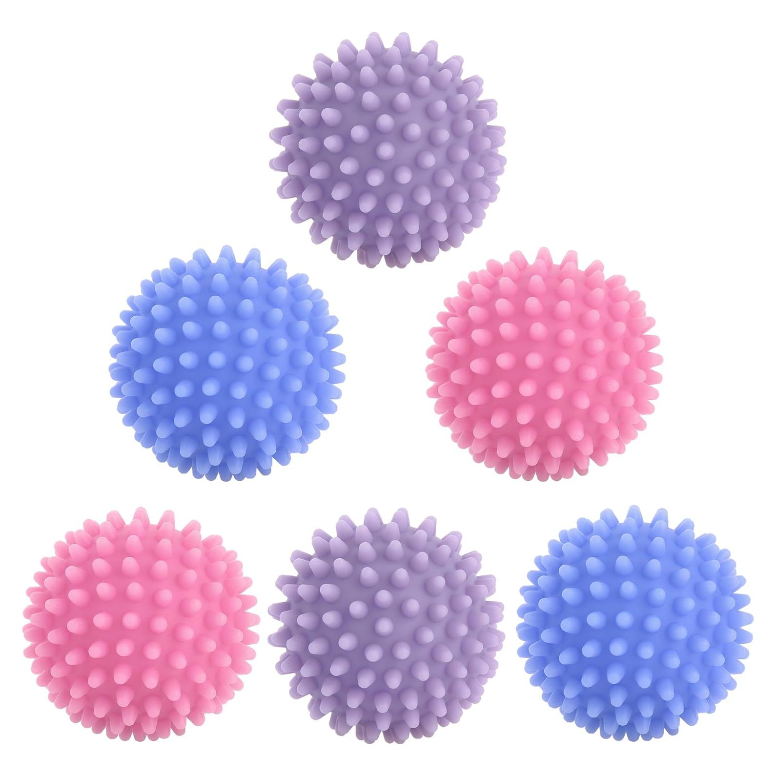 Bolas de Secado Reutilizables SGZN - Set de 6 Colores Mezclados