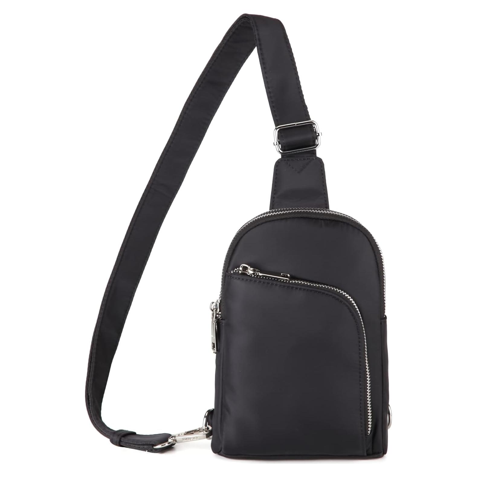 Bolsa Cruzada Ajustable INICAT con Bloqueo RFID para Mujeres