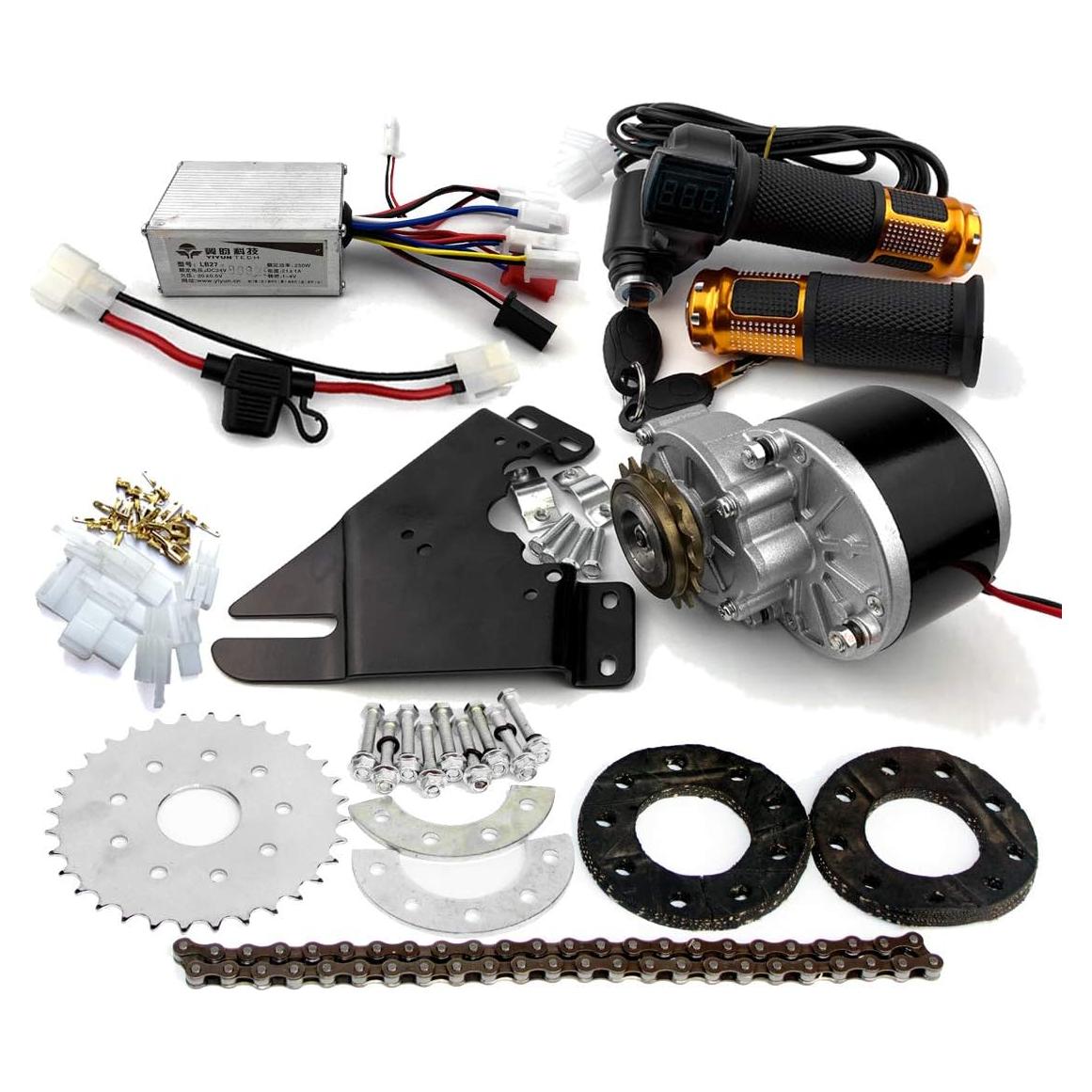 Kit Conversión Eléctrica 24V/36V 250W L-faster para Bicicleta