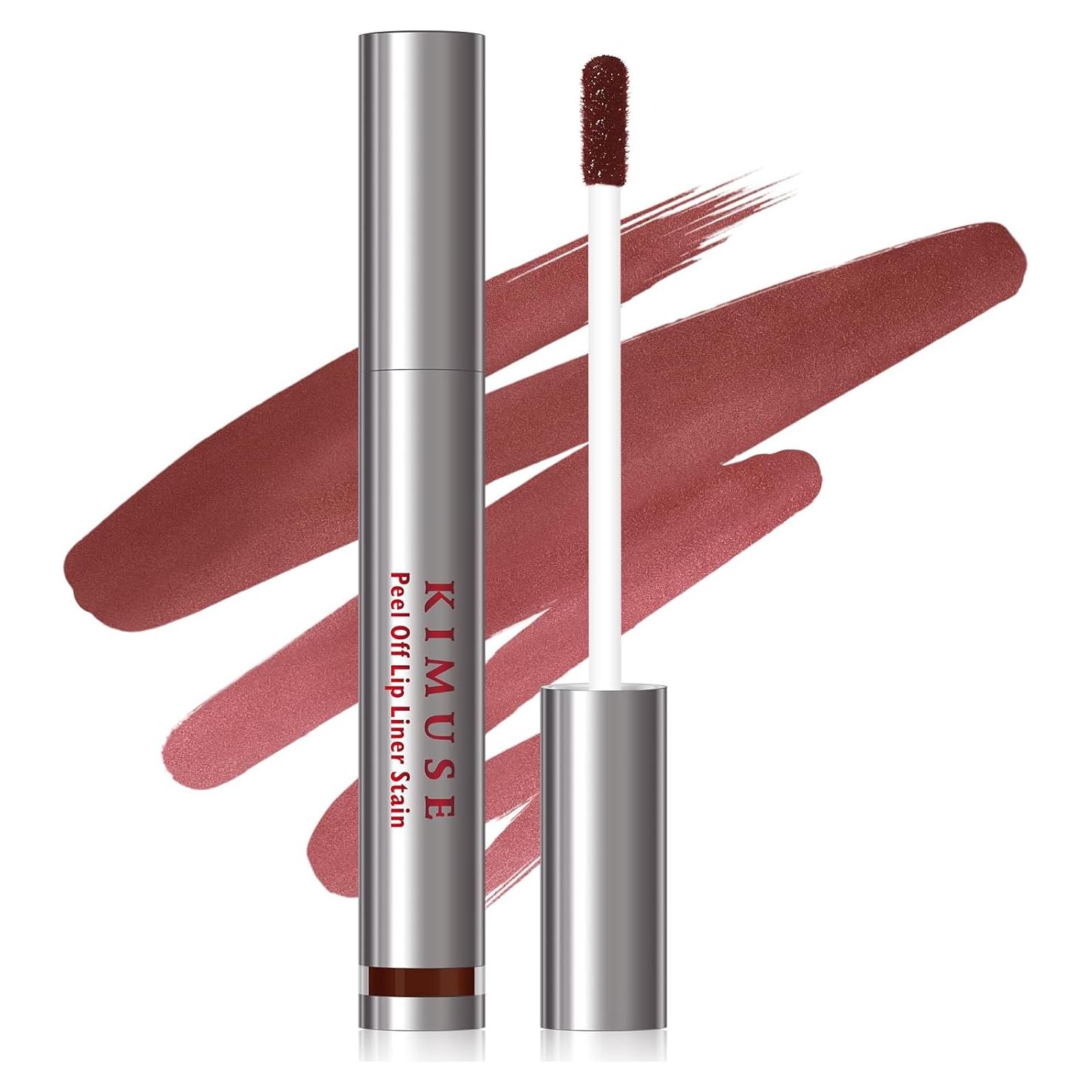 Tinte de Labios Peel Off KIMUSE 3.54 ml Color Cereza Negra