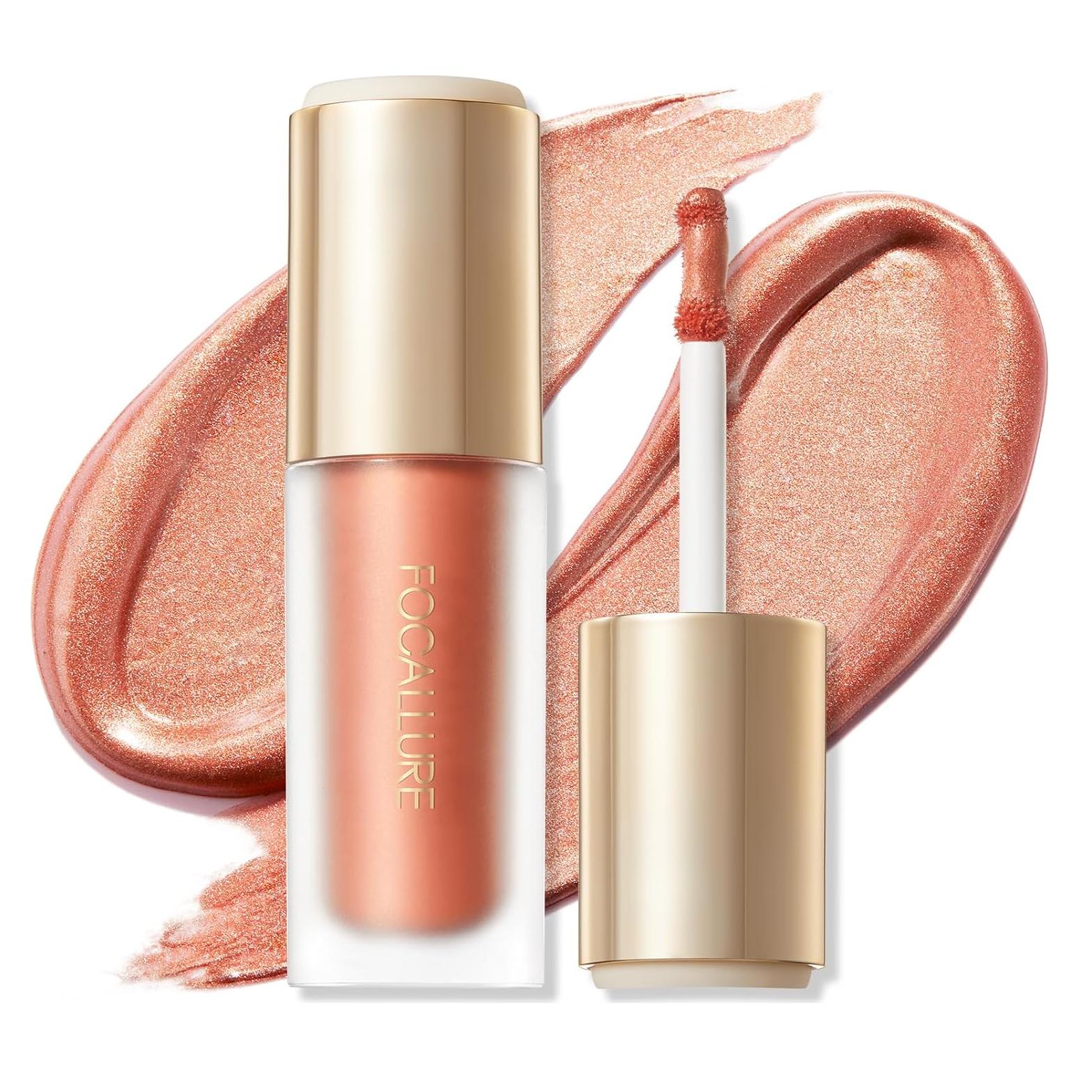 Iluminador Líquido FOCALLURE 3.69g Corazón Ardiente Larga Duración