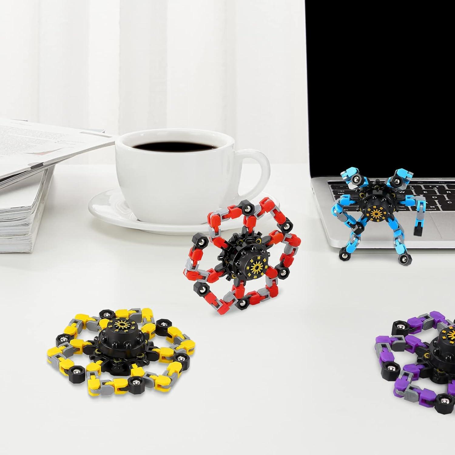 4 Pzs Juguetes Sensoriales Antiestrés Robot Yooumoga