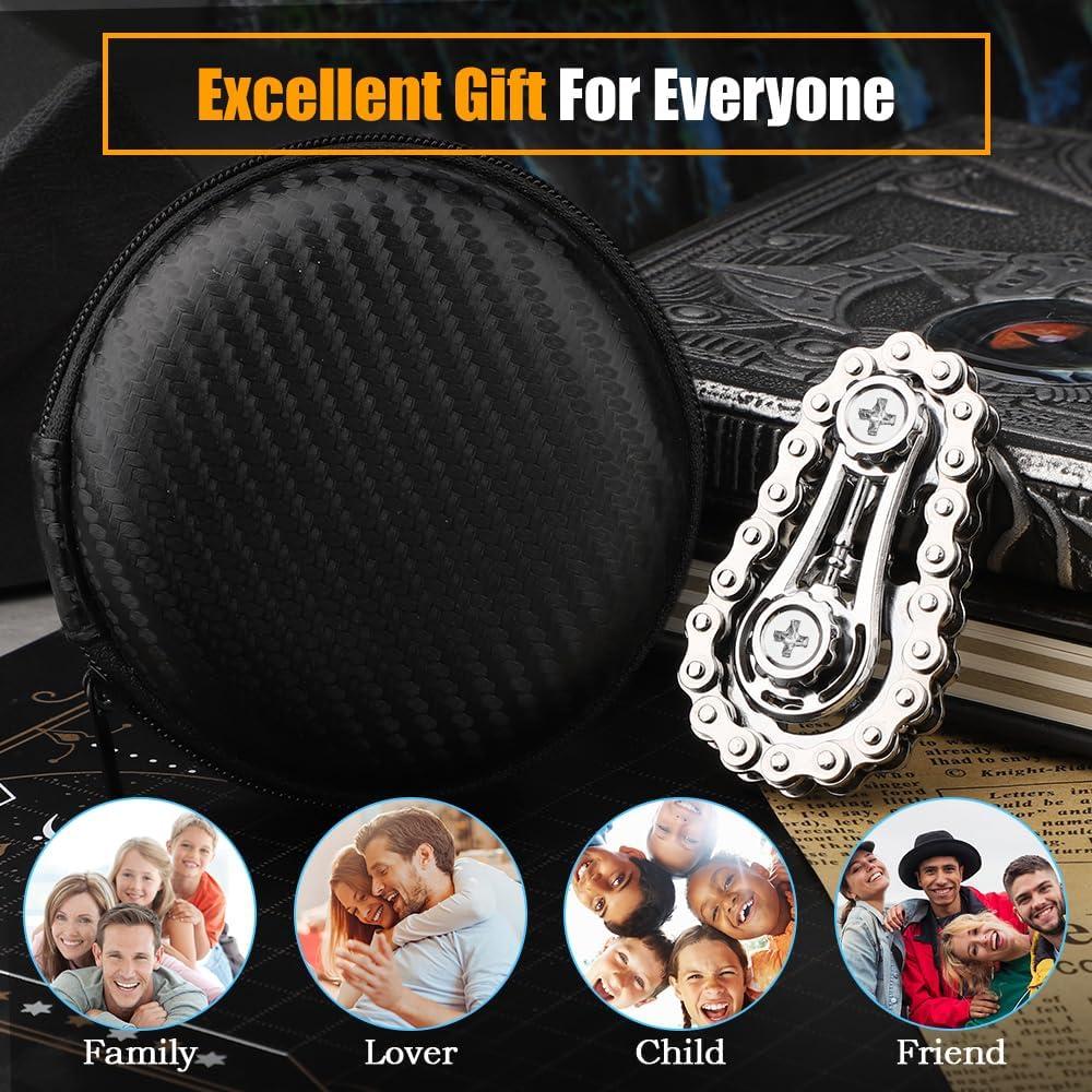 Cadena Fidget Amarlozn Spinner Kinetic Alivio Estrés