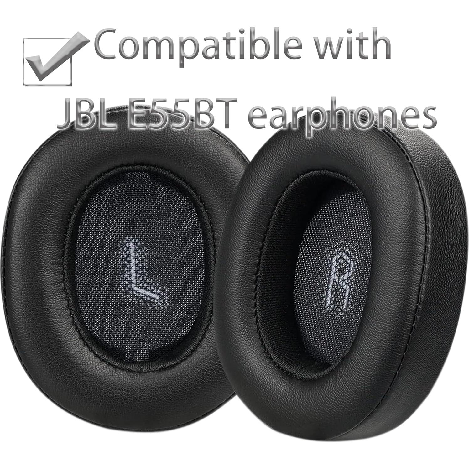 Almohadillas de Repuesto Akkiv para Auriculares JBL E55BT - Negro