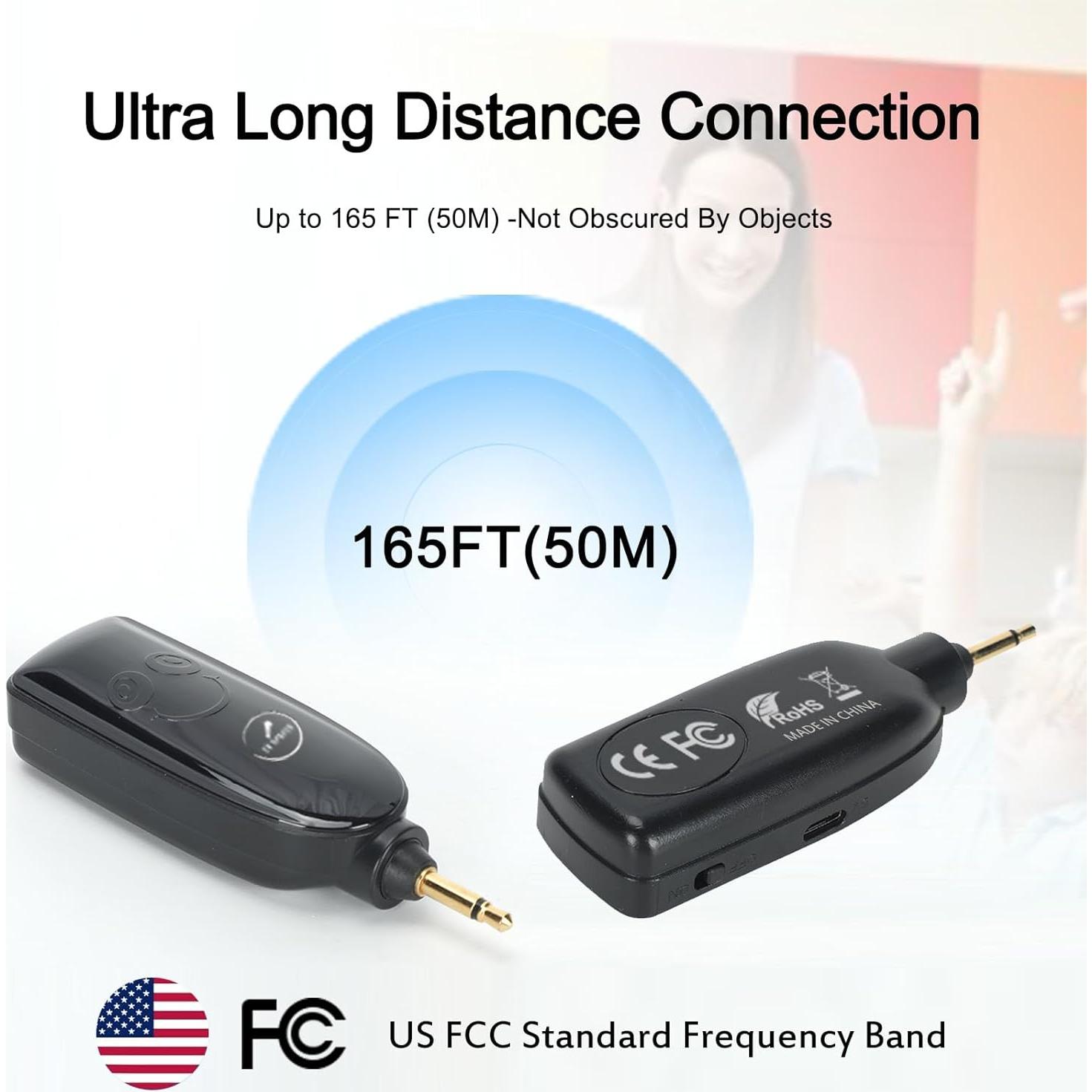 Auricular Inalámbrico EV SPACES con Micrófono UHF 50m