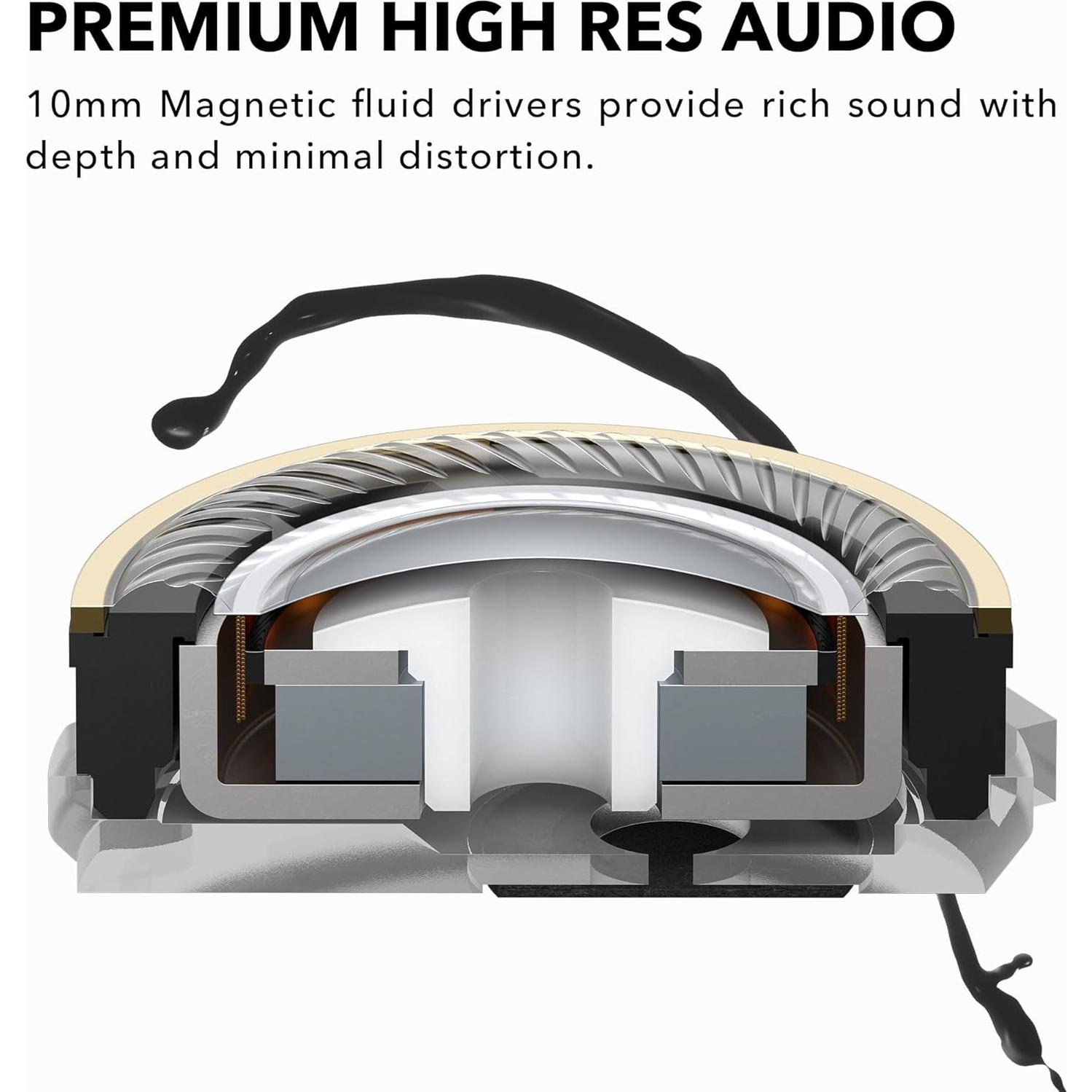 Auriculares Inalámbricos Hi-Fi Technics EAH-AZ100-A, Cancelación Ruido