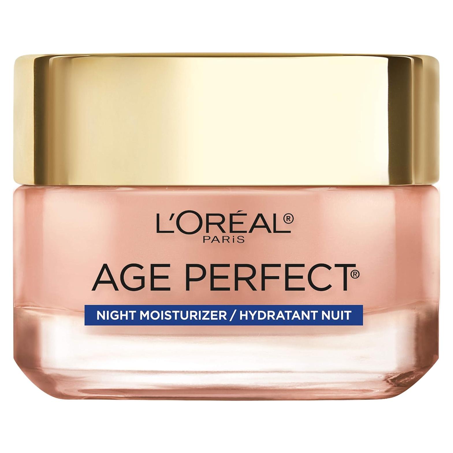 Crema Hidratante Nocturna Tono Rosado L'Oreal Paris 48 g
