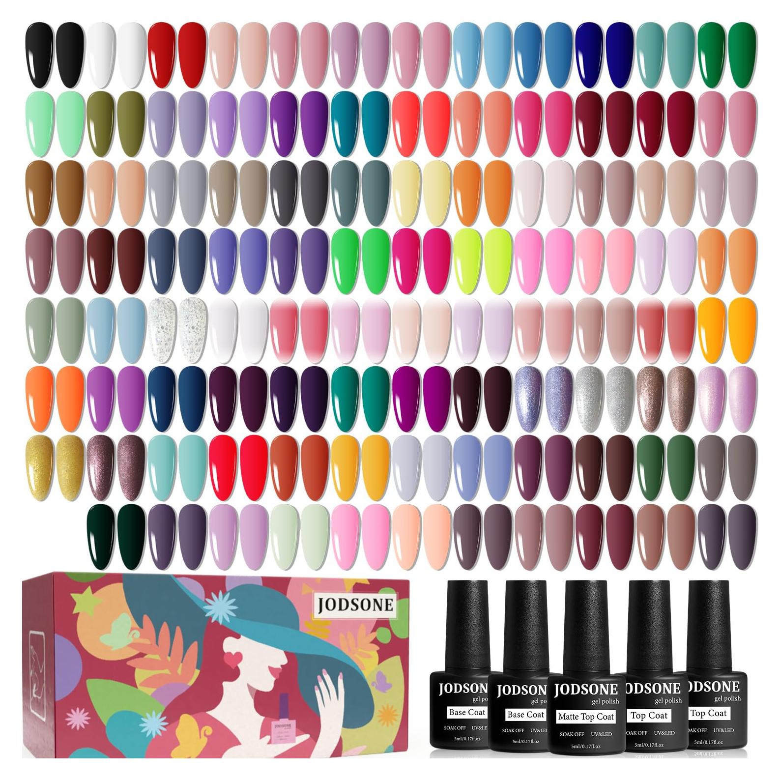 Kit de Esmalte de Uñas en Gel JODSONE 95 Colores 5ml
