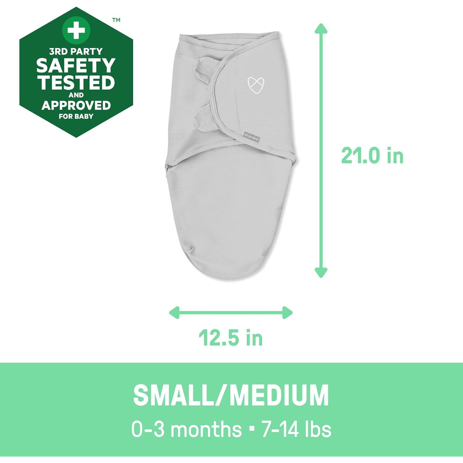 SwaddleMe Swaddle Original 2 Pzas Pequeño/Mediado 0-3 Meses