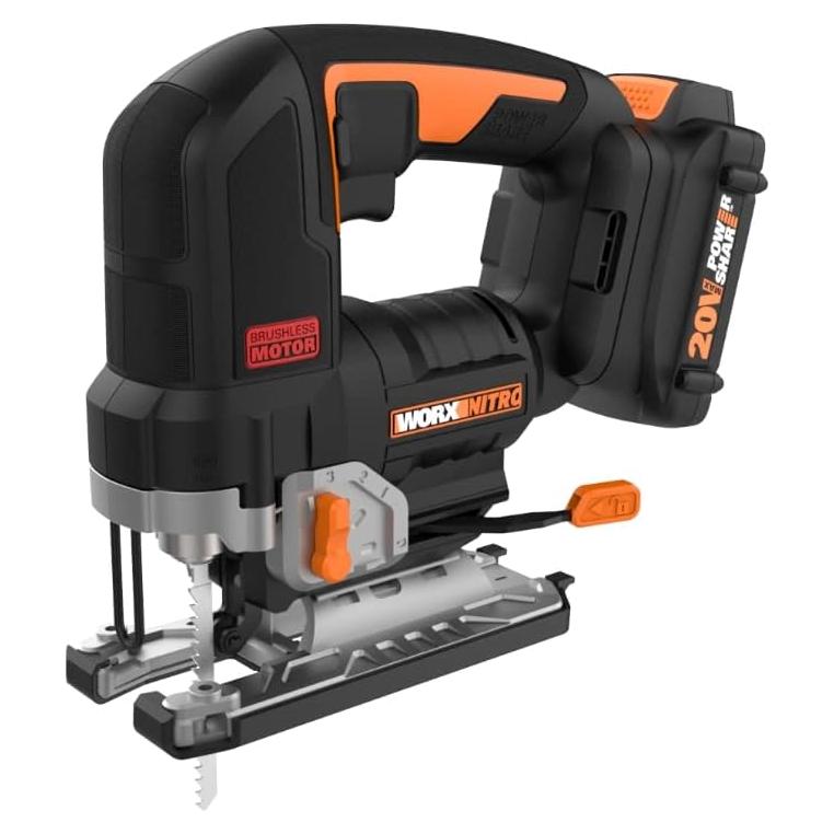 Sierra de calar inalámbrica Worx NITRO 20V con batería y cargador