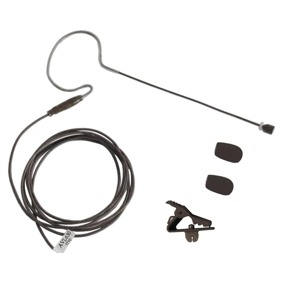 Micrófono de Auricular Mini Rannsgeer L630R para Sennheiser
