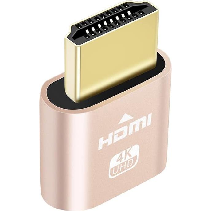 Adaptador HDMI Dummy 4K DTECH NXA200 para PC sin Monitor