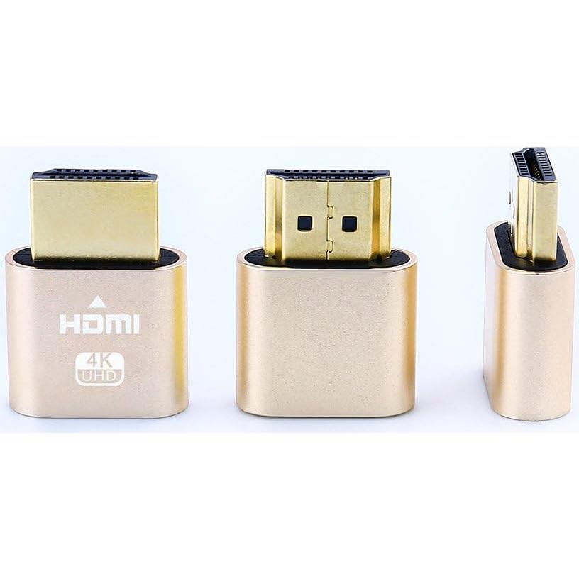 Adaptador HDMI Dummy 4K DTECH NXA200 para PC sin Monitor