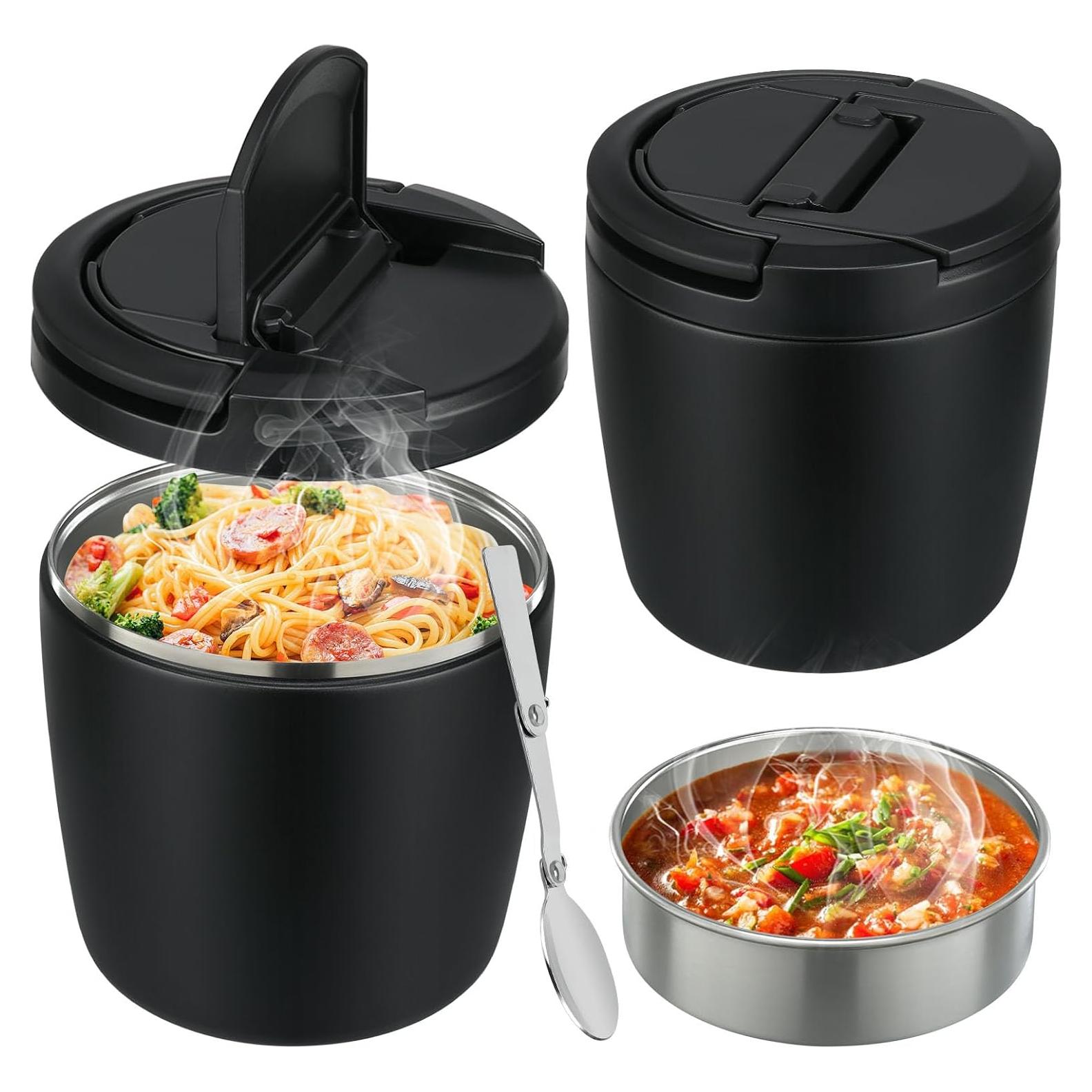 Contenedor de Almuerzo Aislado 40oz Wiwens Acero Inoxidable