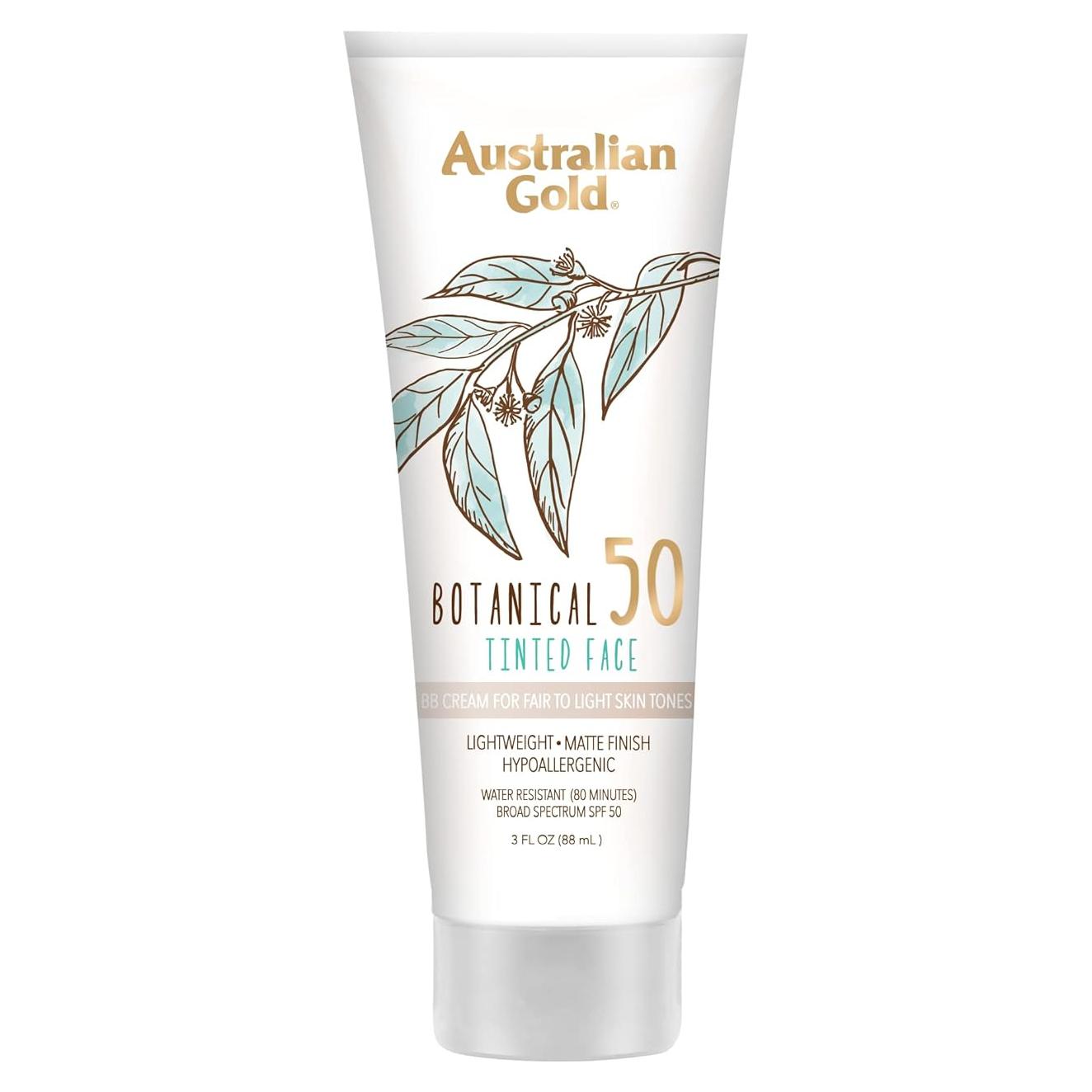 Protector Solar Facial Tinte SPF 50 Australian Gold 85 g