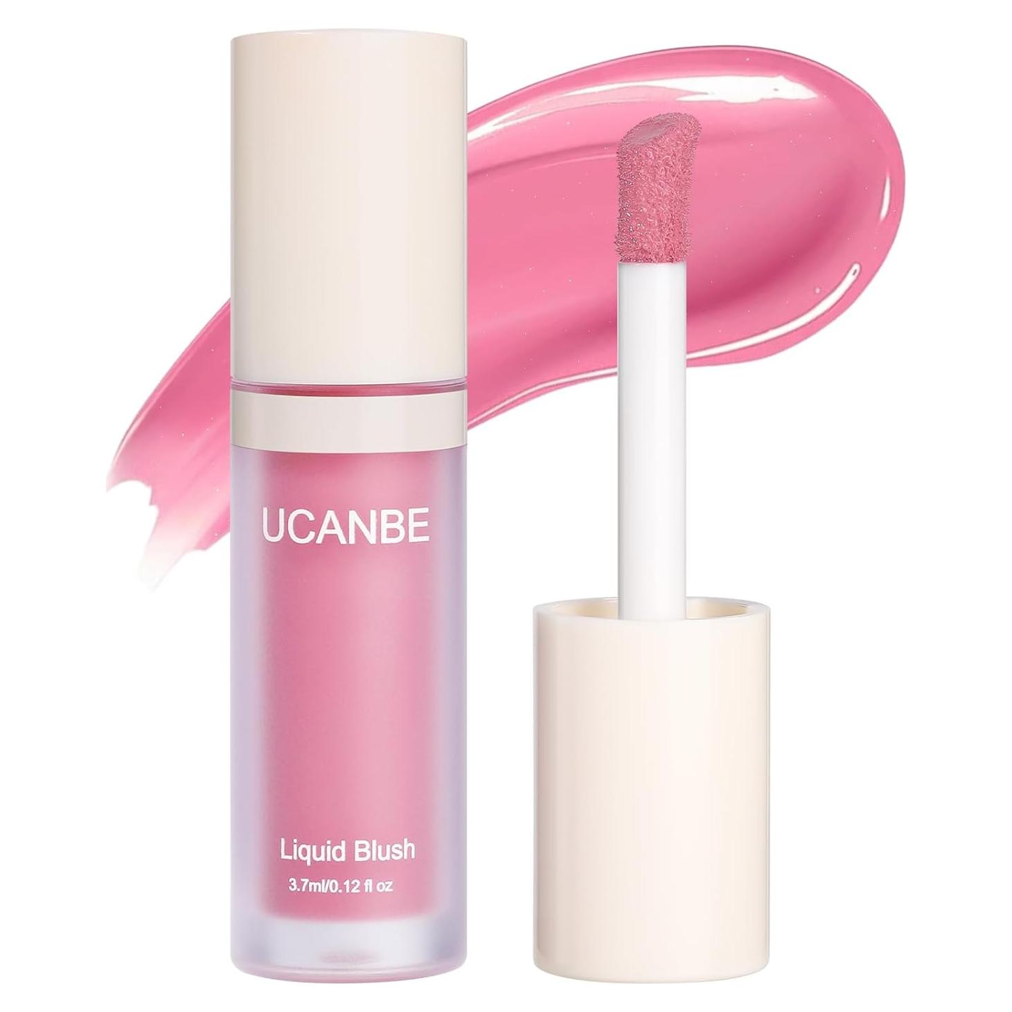 Rubor Líquido UCANBE 01 Rosa - Larga Duración y Brillante