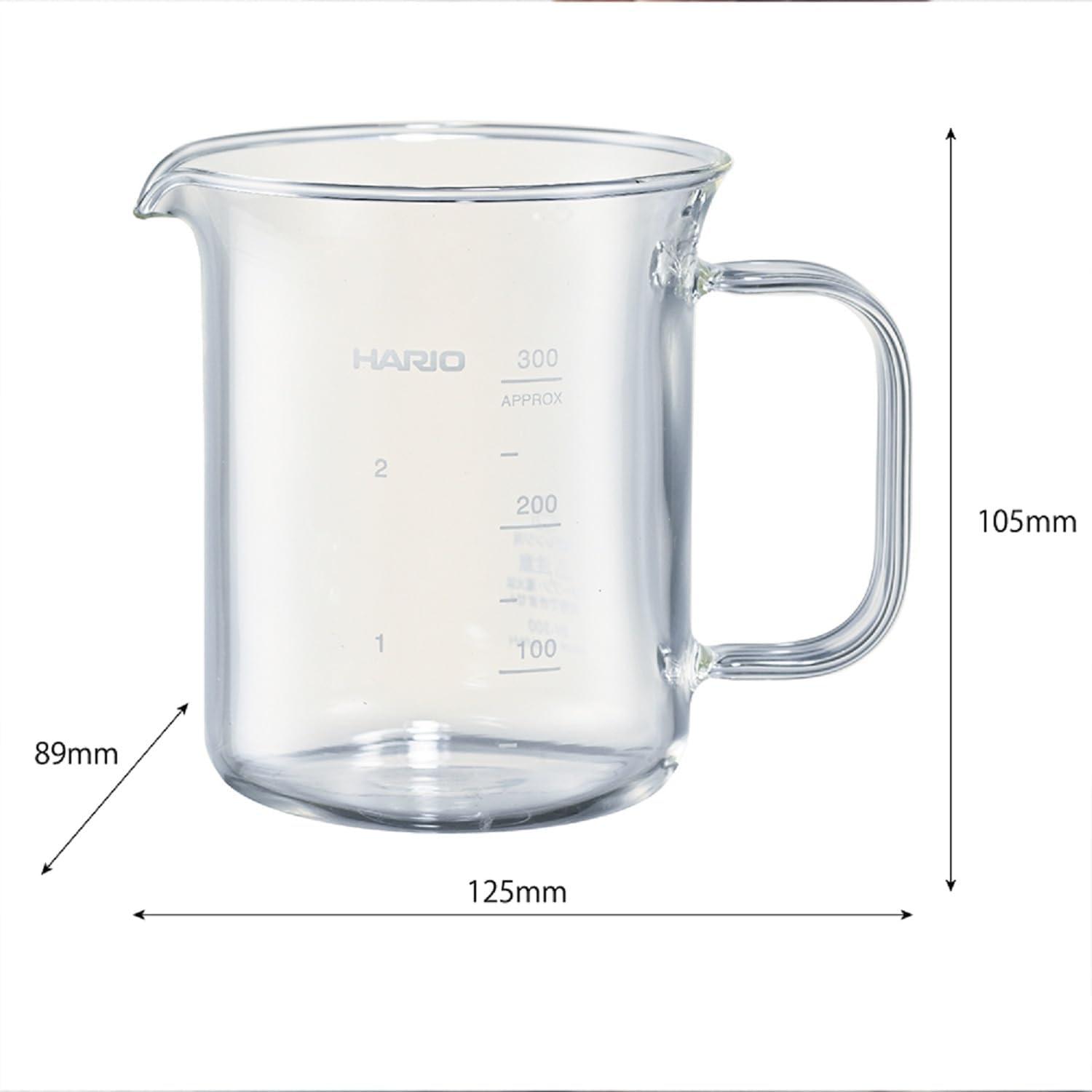 Servidor de Café Hario Beaker 300ml Vidrio Resistente