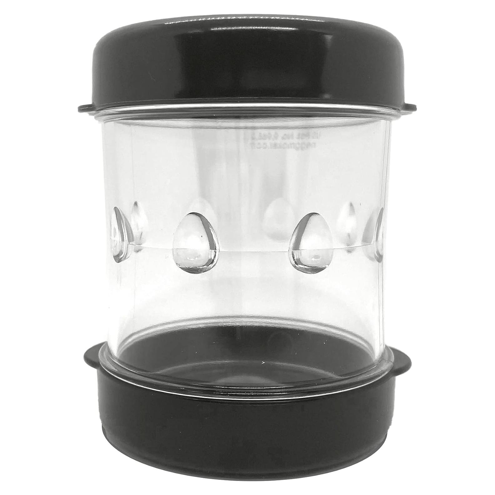 Pelador de Huevos Cocidos NEGG Negro - Manual, Compacto, Acero Inoxidable