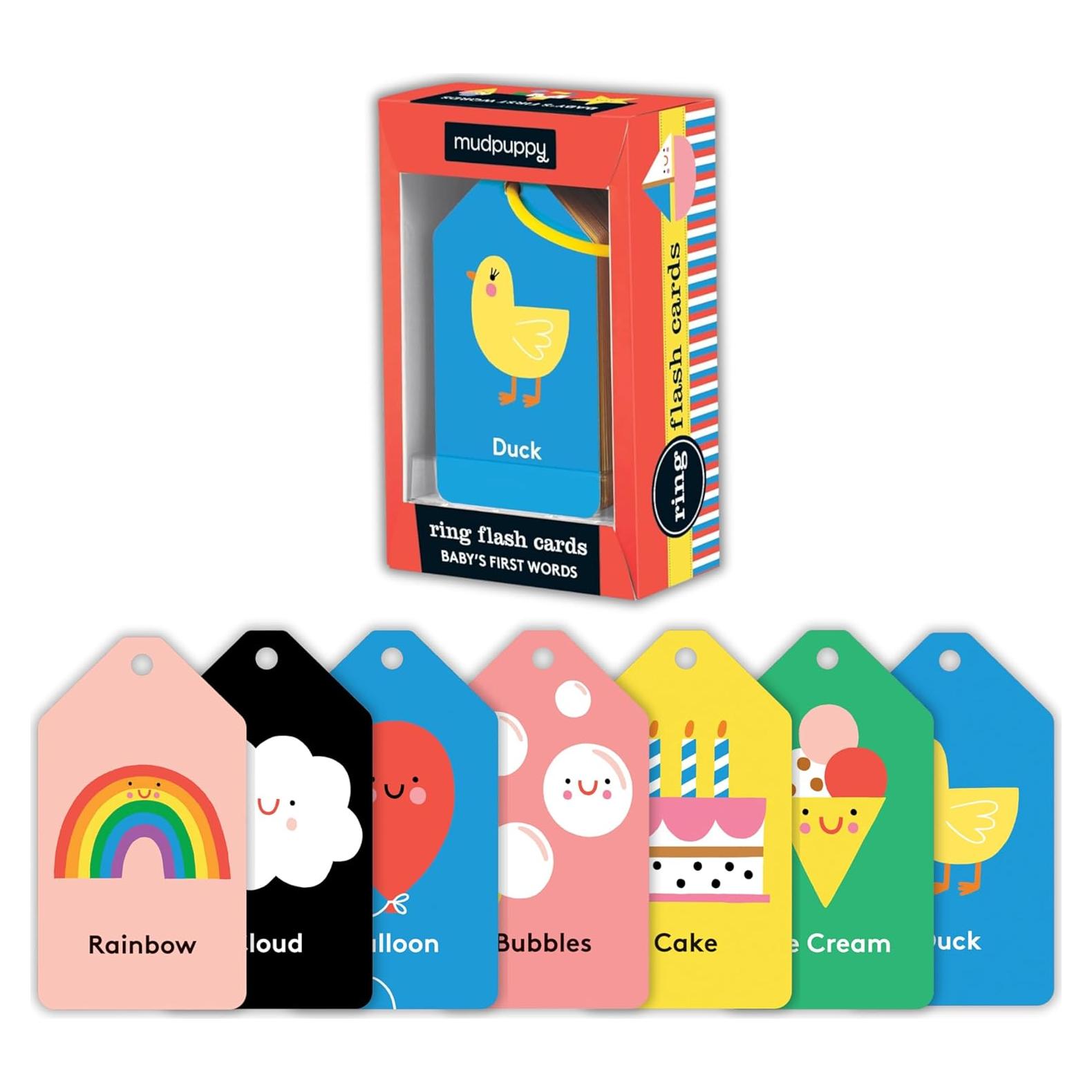 Tarjetas de Flash Mudpuppy - Mis Primeras Palabras 26 Piezas