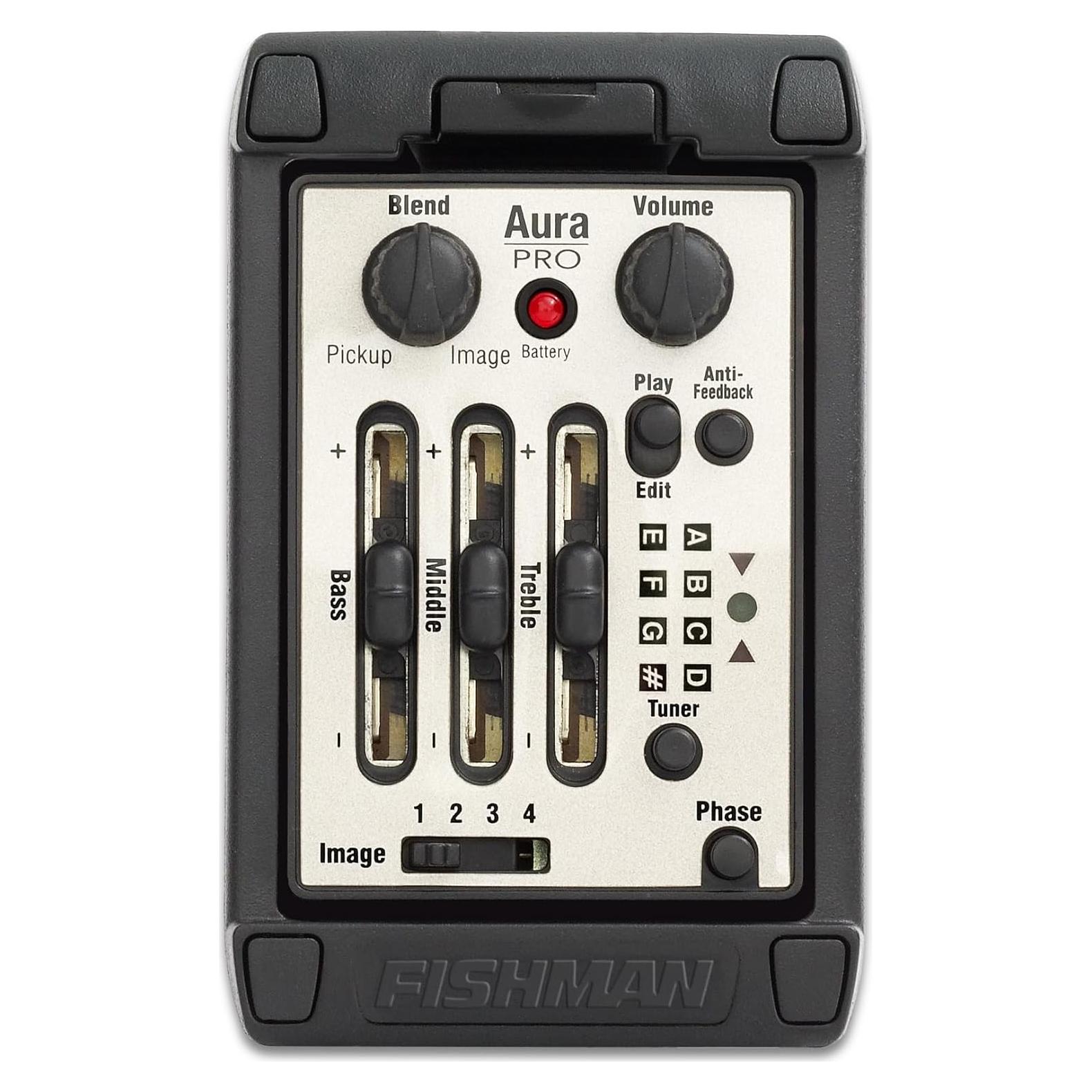 Sistema Pickup Fishman Aura Pro Formato Estrecho 366g