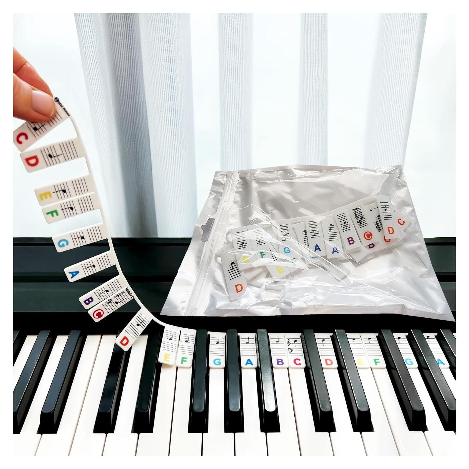 Etiquetas de Teclado de Piano Online-Welcome 61 Teclas Silicona