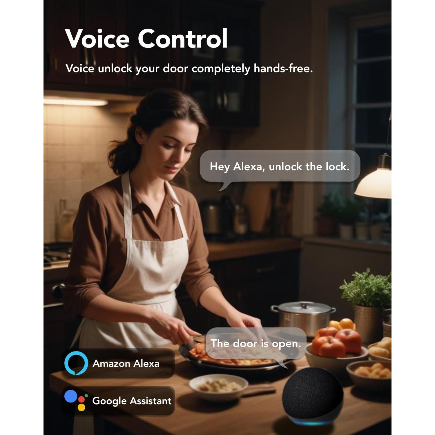 Cerradura Inteligente Devo G7 con Huella Dactilar y Wi-Fi
