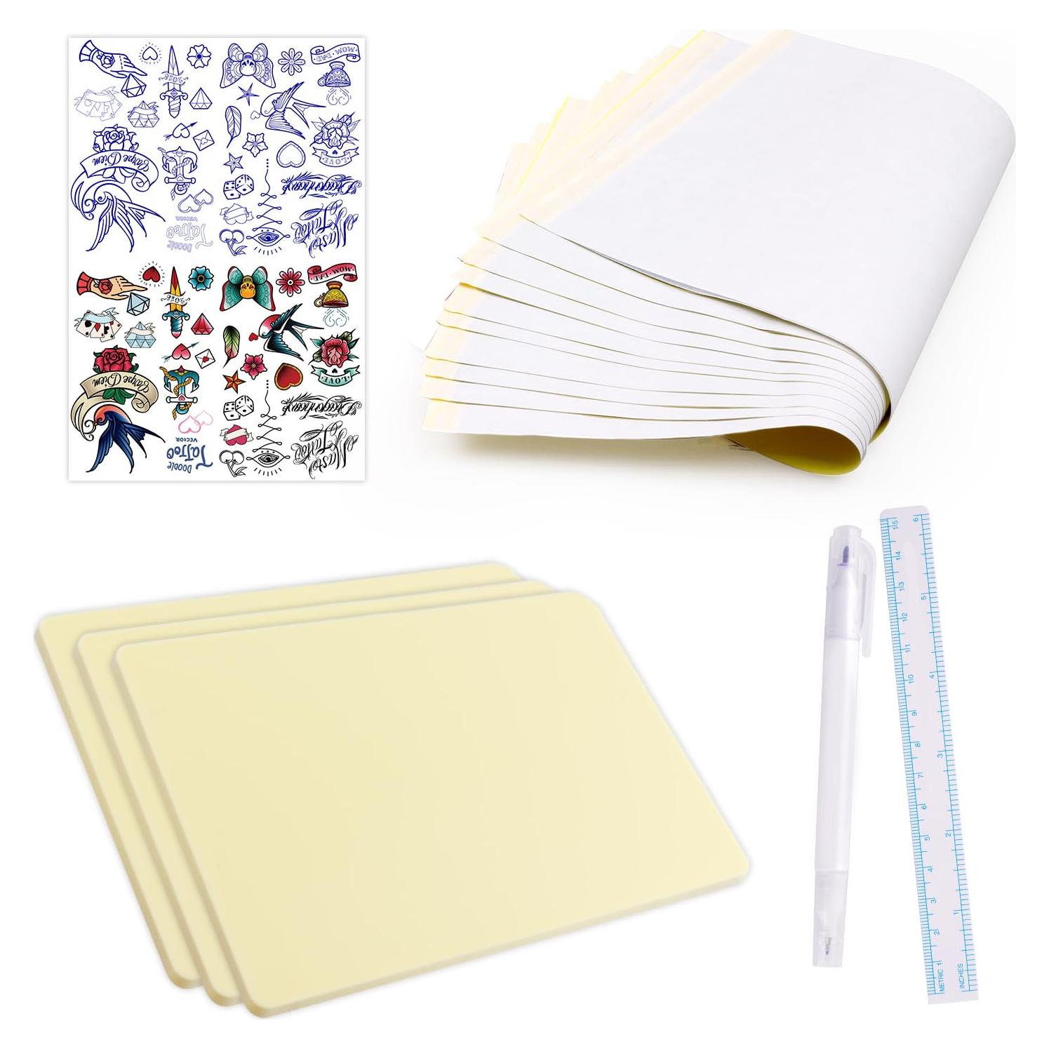 Kit de Piel de Práctica de Tatuaje MAST - 3 Hojas A4 3mm