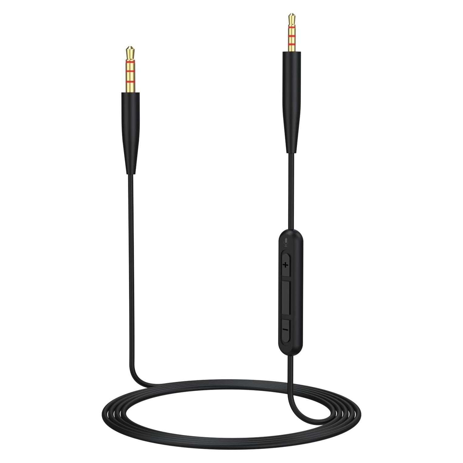 Cable de audio Zosvoses 1.5m 2.5mm a 3.5mm con micrófono
