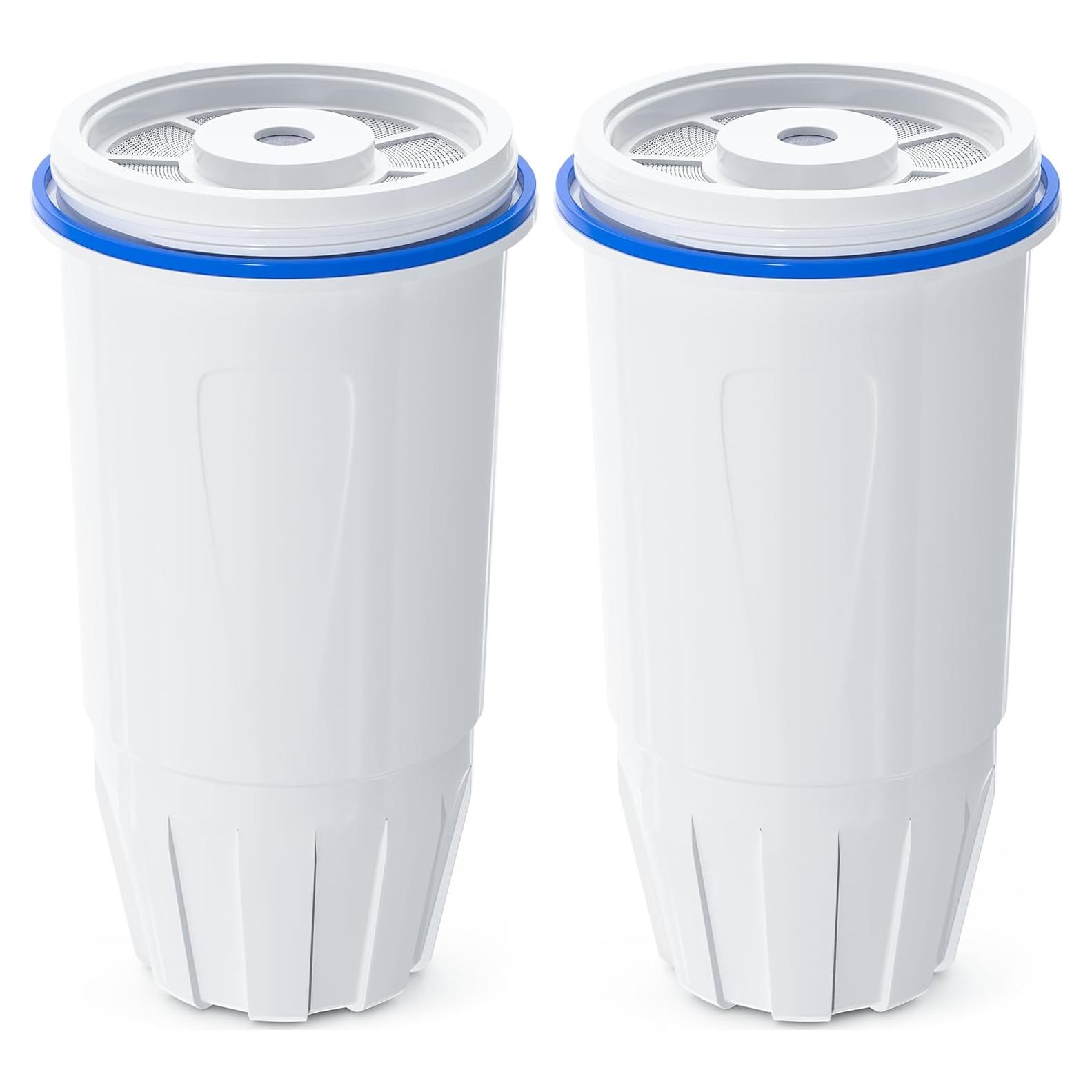 Filtro de Agua NUTTUTO 2 Paquetes Compatible con Jarras Zero