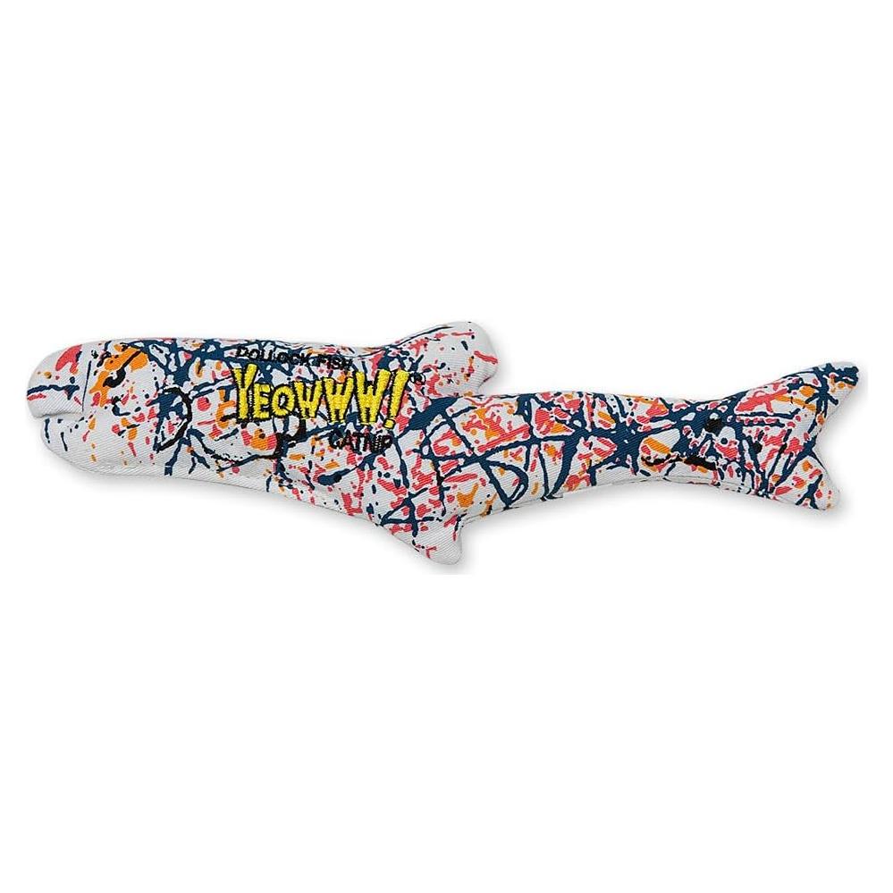 Juguete para Gato Yeowww! Pescado Pollock 25.4 cm Catnip