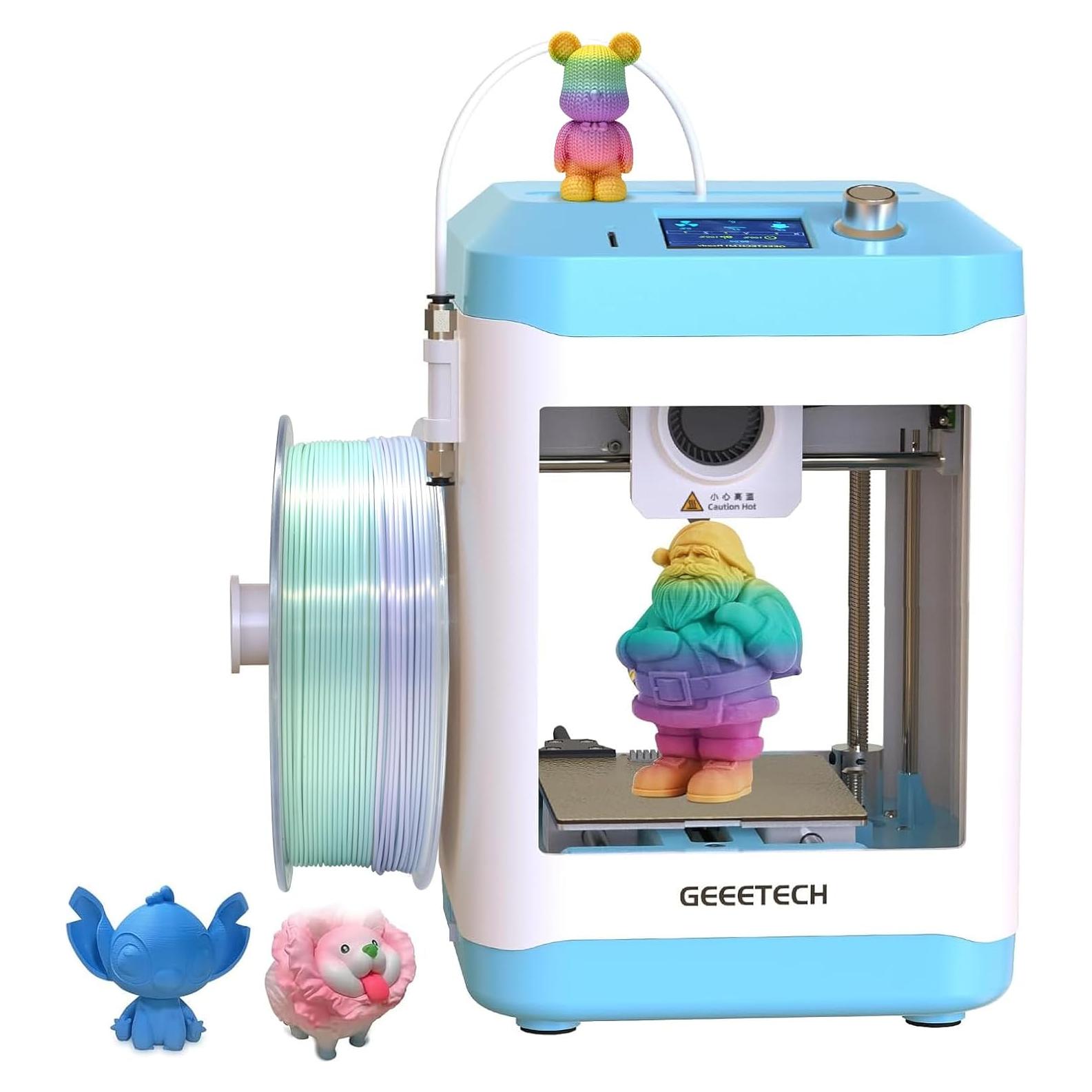 Impresora 3D Mini Geeetech M1 para Niños y Principiantes