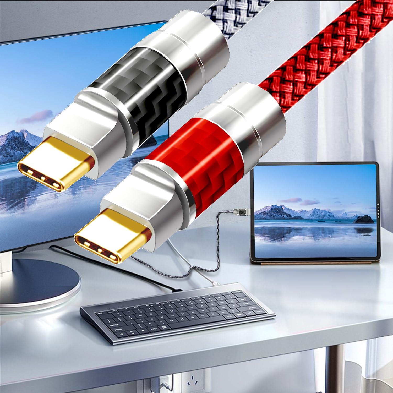 Cable USB Tipo C 1.83M Yotetion 4K 240W Carga Rápida