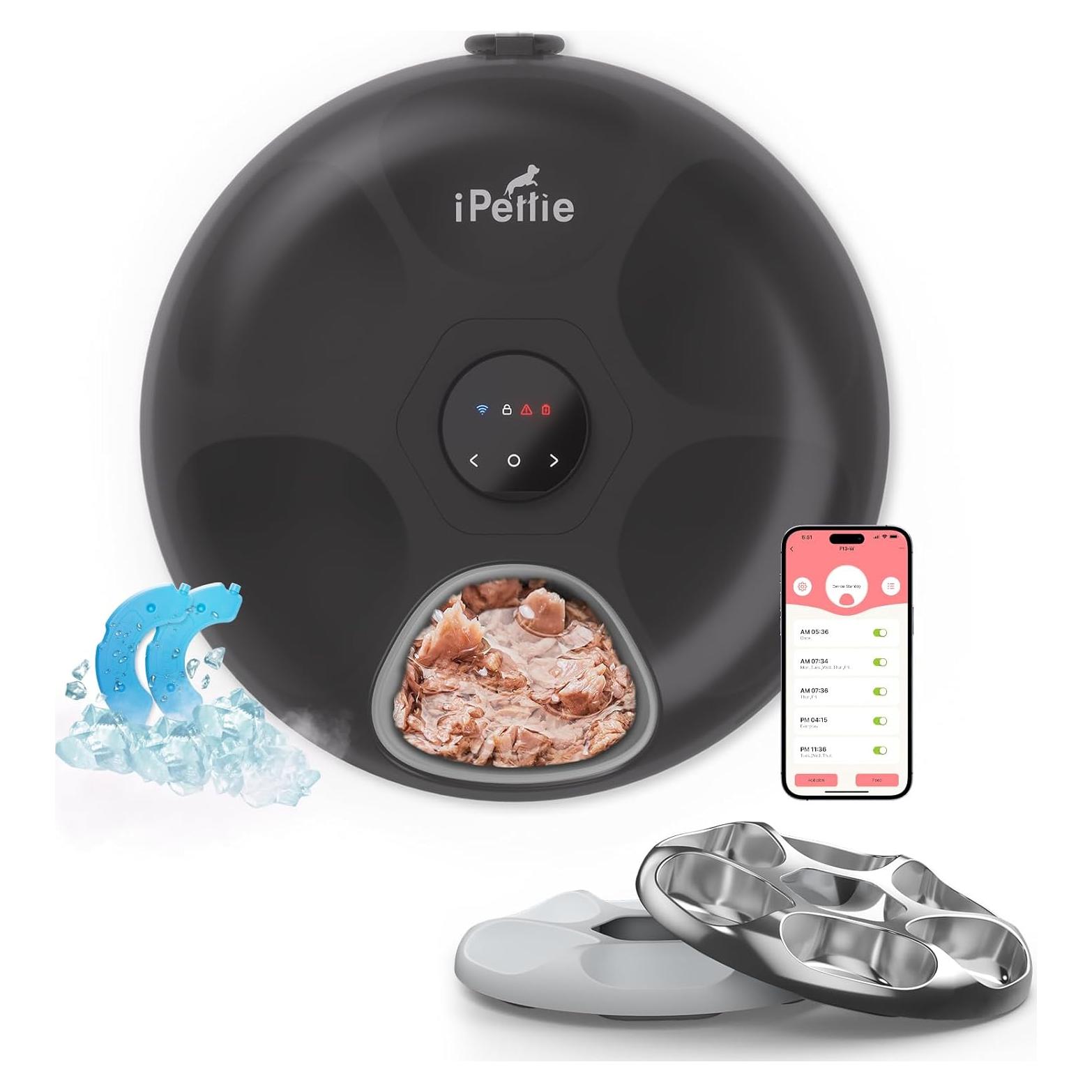 Comedero Automático iPettie WiFi 6 para Mascotas 2.7 kg