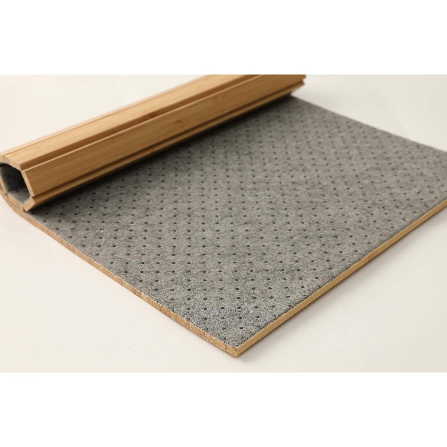 Mesa de bandeja para brazo de sofá GEHE - Bambú Natural 41.9x33.7 cm