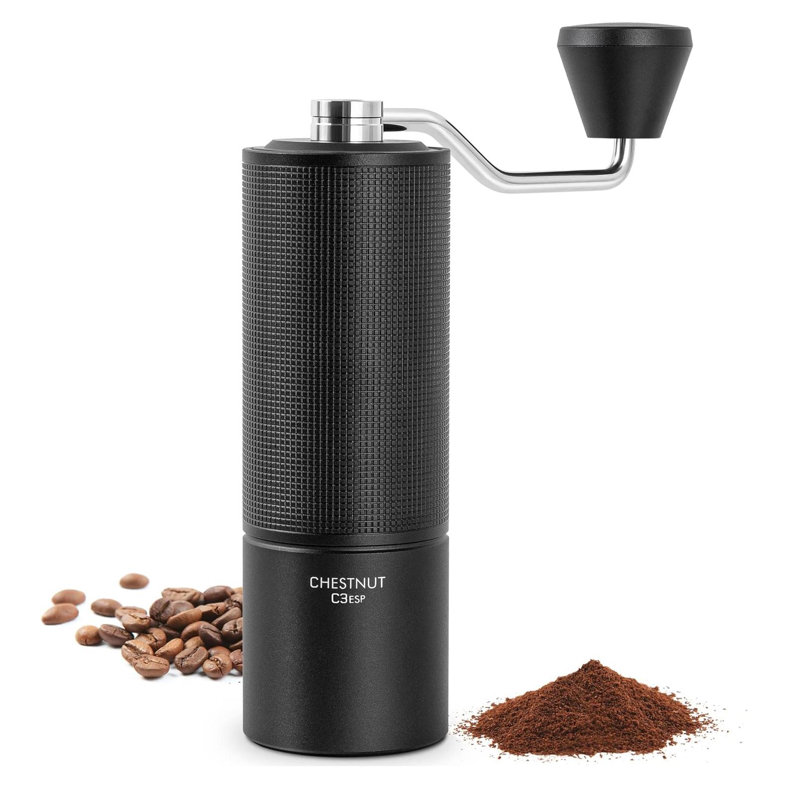 Molino de Café Manual TIMEMORE C3 ESP Negro - Acero Inoxidable