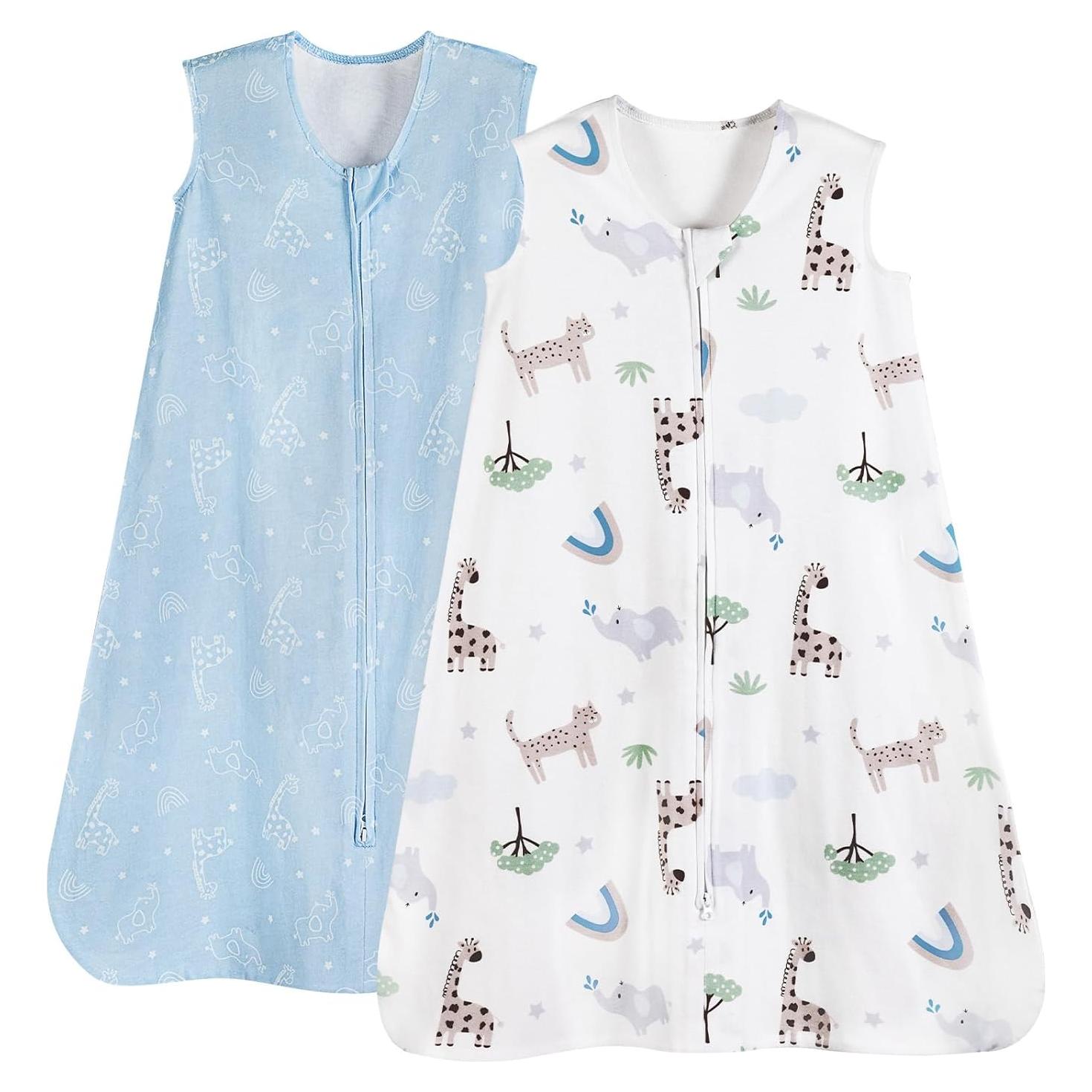 Saco de Dormir para Bebés PHF 100% Algodón Orgánico 0-6 Meses