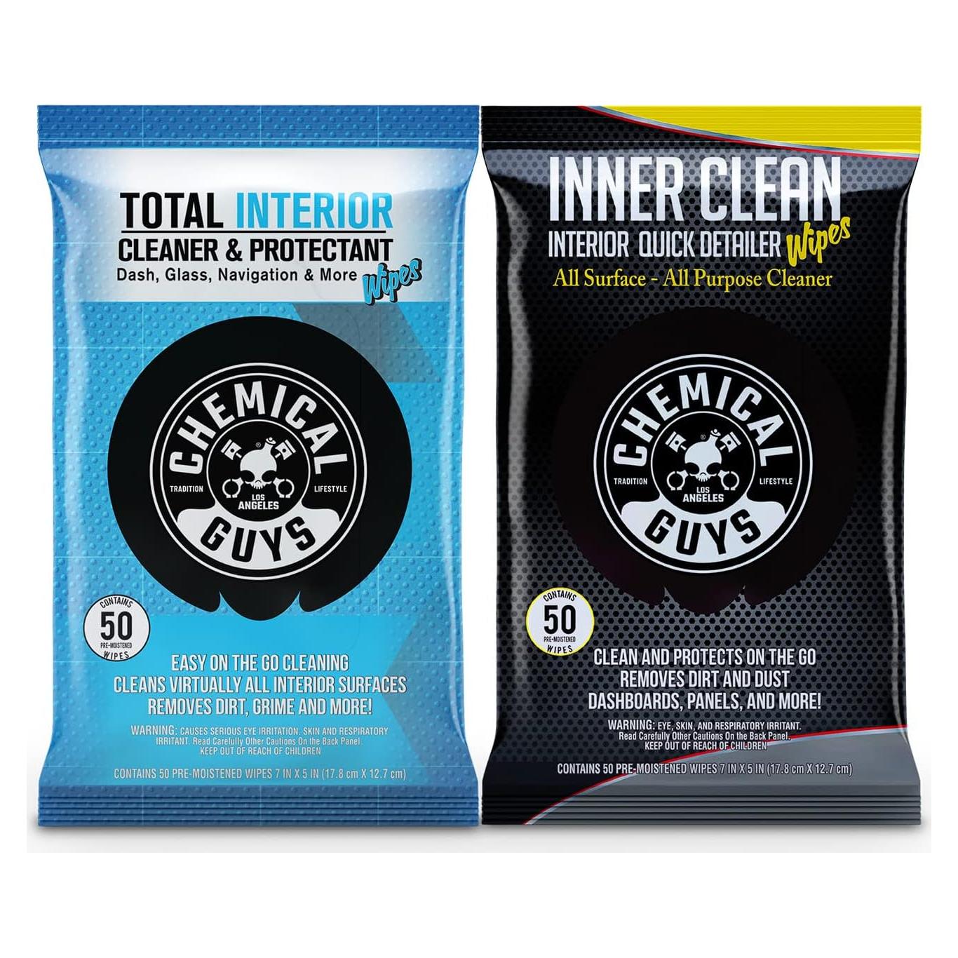 Limpiador y Protector Total para Interiores Chemical Guys 2 Paquete