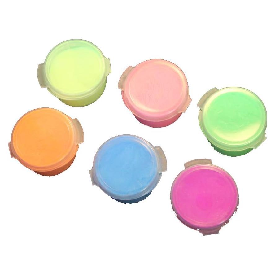 Set de 6 Pigmentos en Polvo Fluorescentes Glomania 5g
