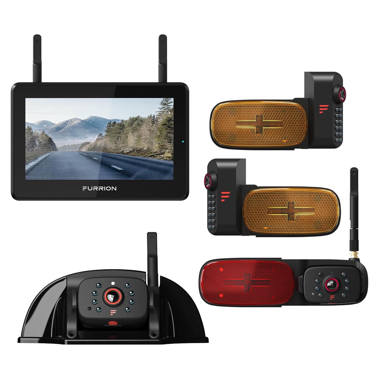 Sistema de Observación Furrion Vision S+ con Monitor 7" y Cámaras