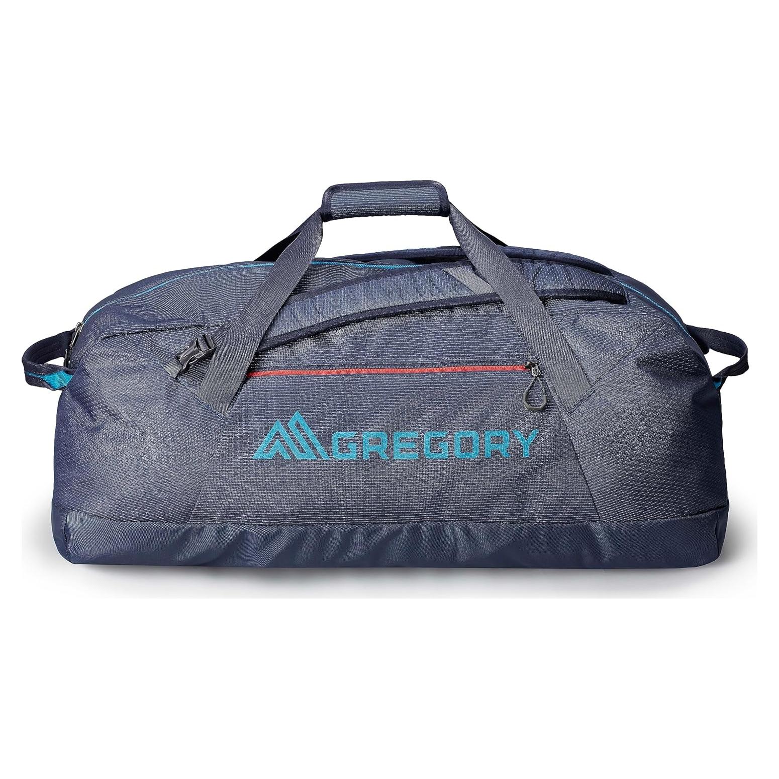 Bolsa de viaje Gregory Supply 90L plegable repelente agua azul