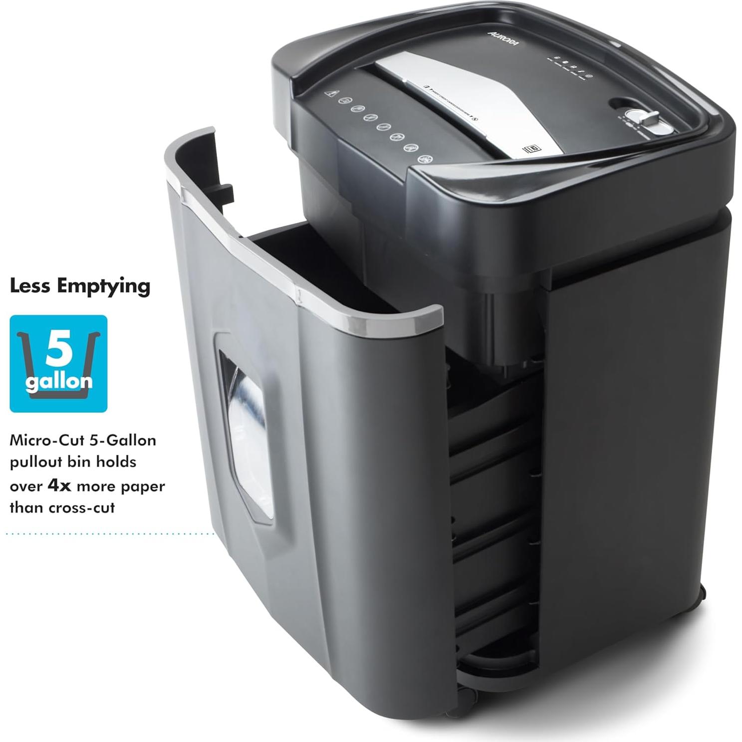 Desgarrador de papel y CD Aurora AU1210ME micro-corte 12 hojas