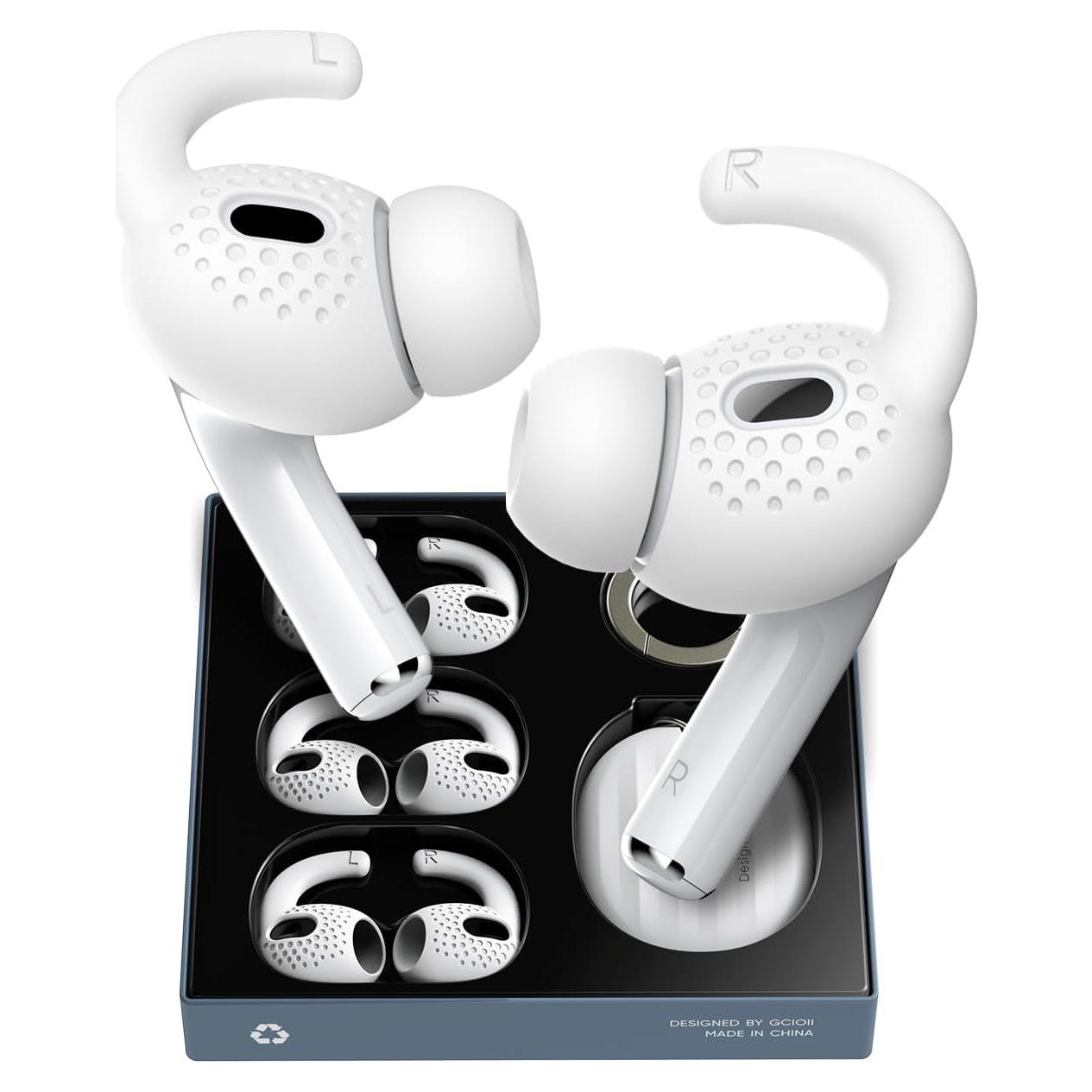 Gcioii Ganchos Antideslizantes para AirPods Pro 2 - 3 Pares