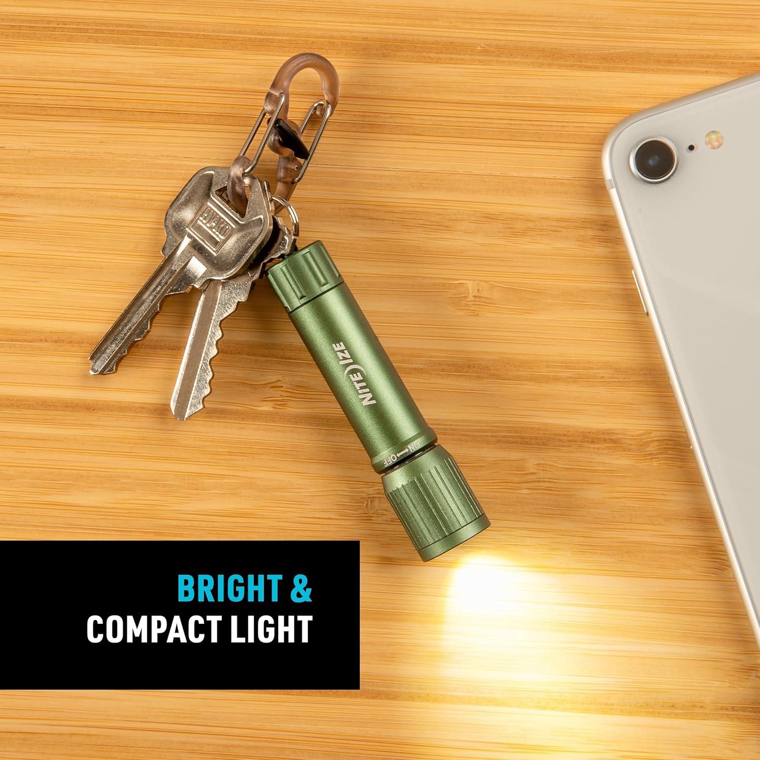 Linterna de Llavero Nite Ize Radiant 100 - Compacta y A Prueba de Agua