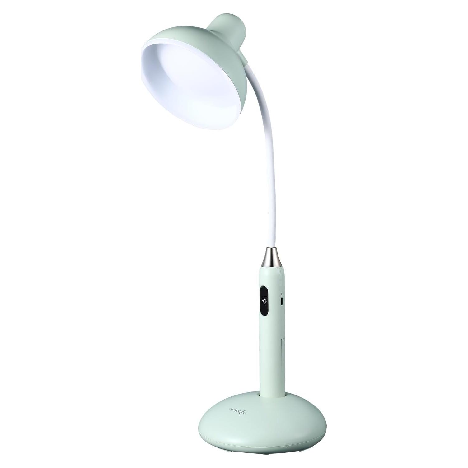 Lámpara de Escritorio Táctil Inalámbrica VAVOFO KM-6781 700LM LED Verde