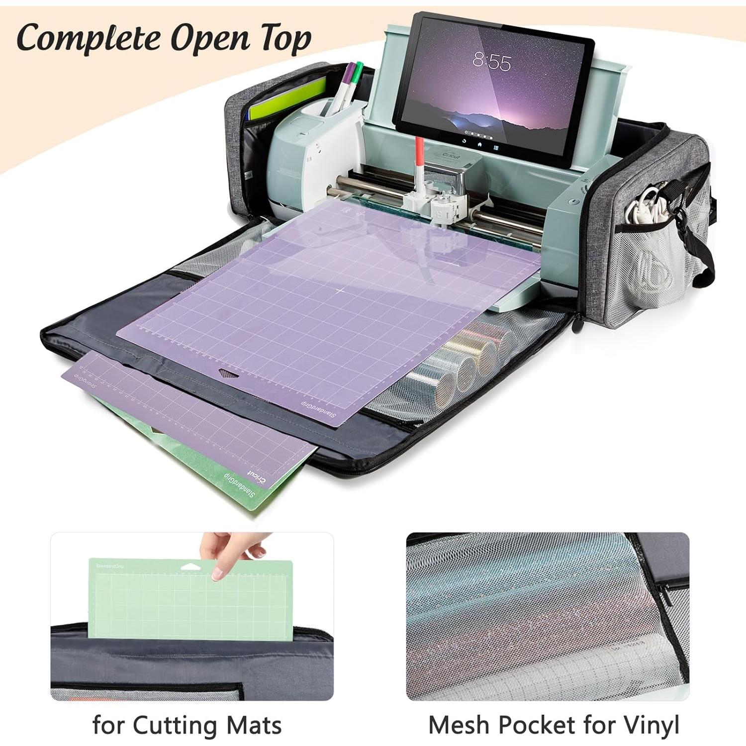 Bolsa de Transporte IMAGINING para Cricut Maker y Explore - Gris