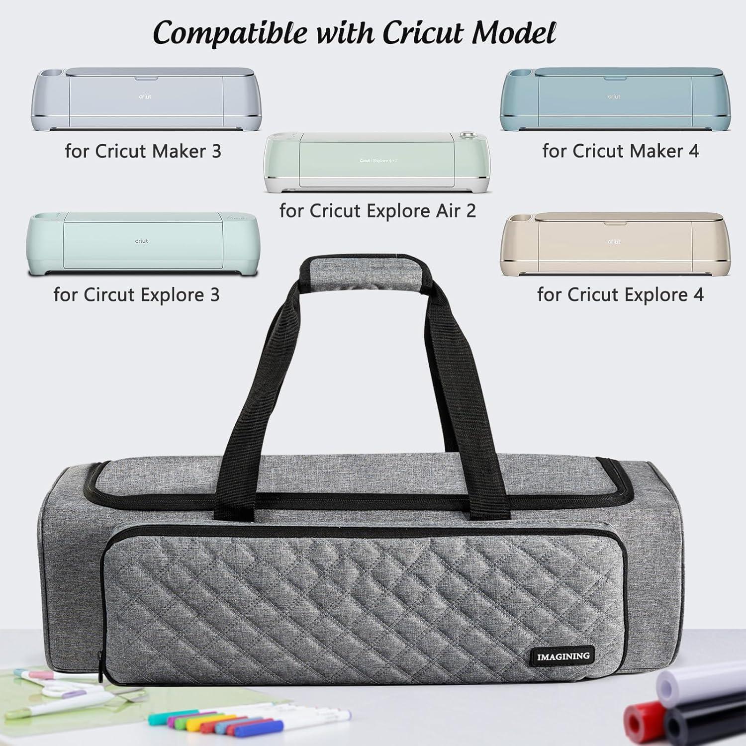 Bolsa de Transporte IMAGINING para Cricut Maker y Explore - Gris