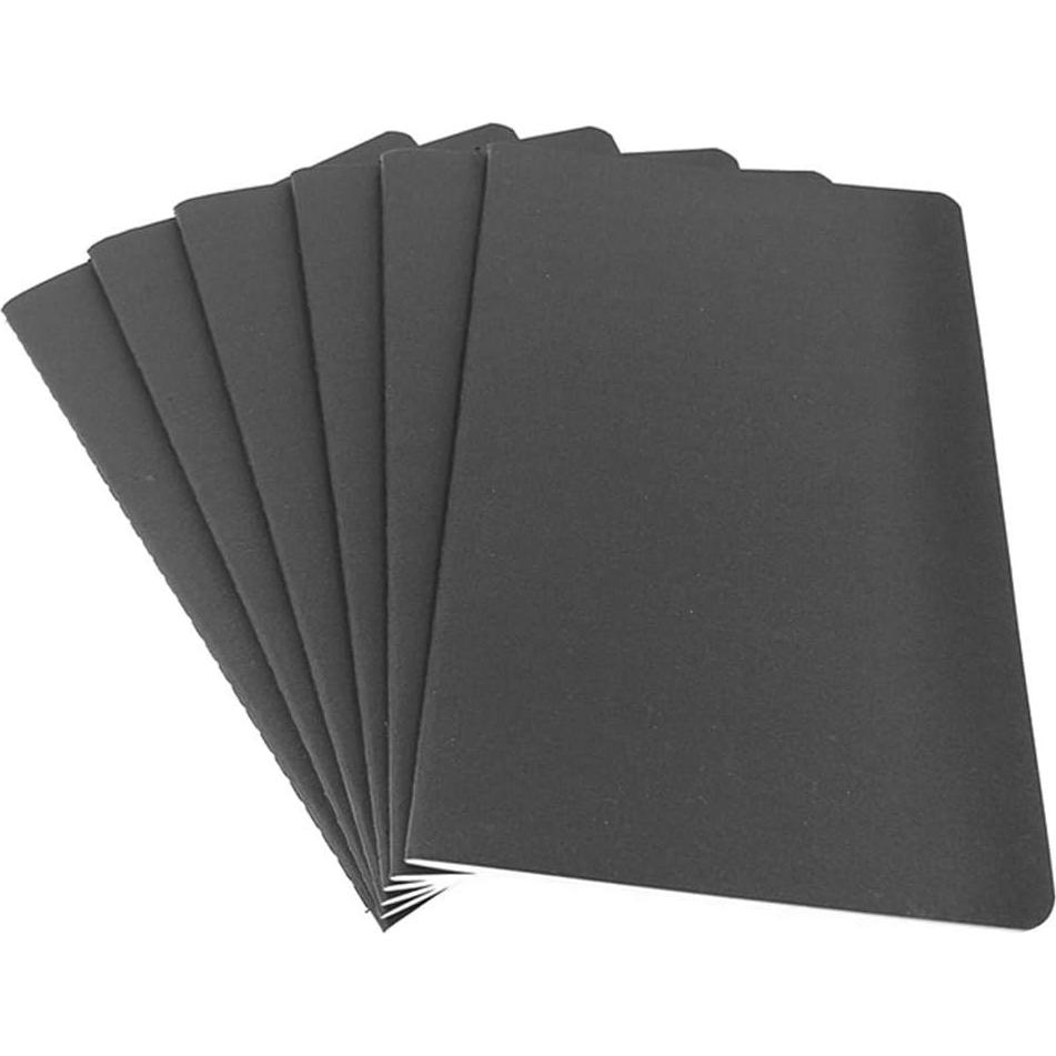 Cuaderno de Bolsillo A6 ALIMITOPIA 6 Pack Cubierta Negra