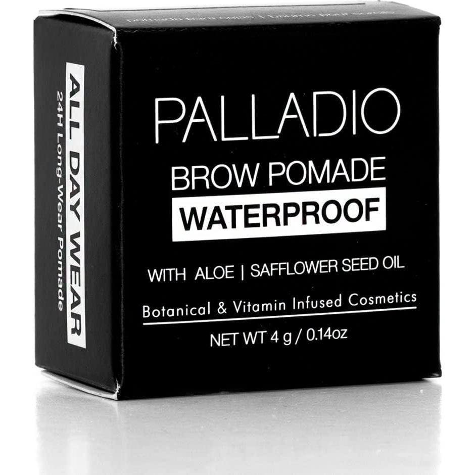 Pomada para Cejas a Prueba de Agua Palladio - Marrón Oscuro