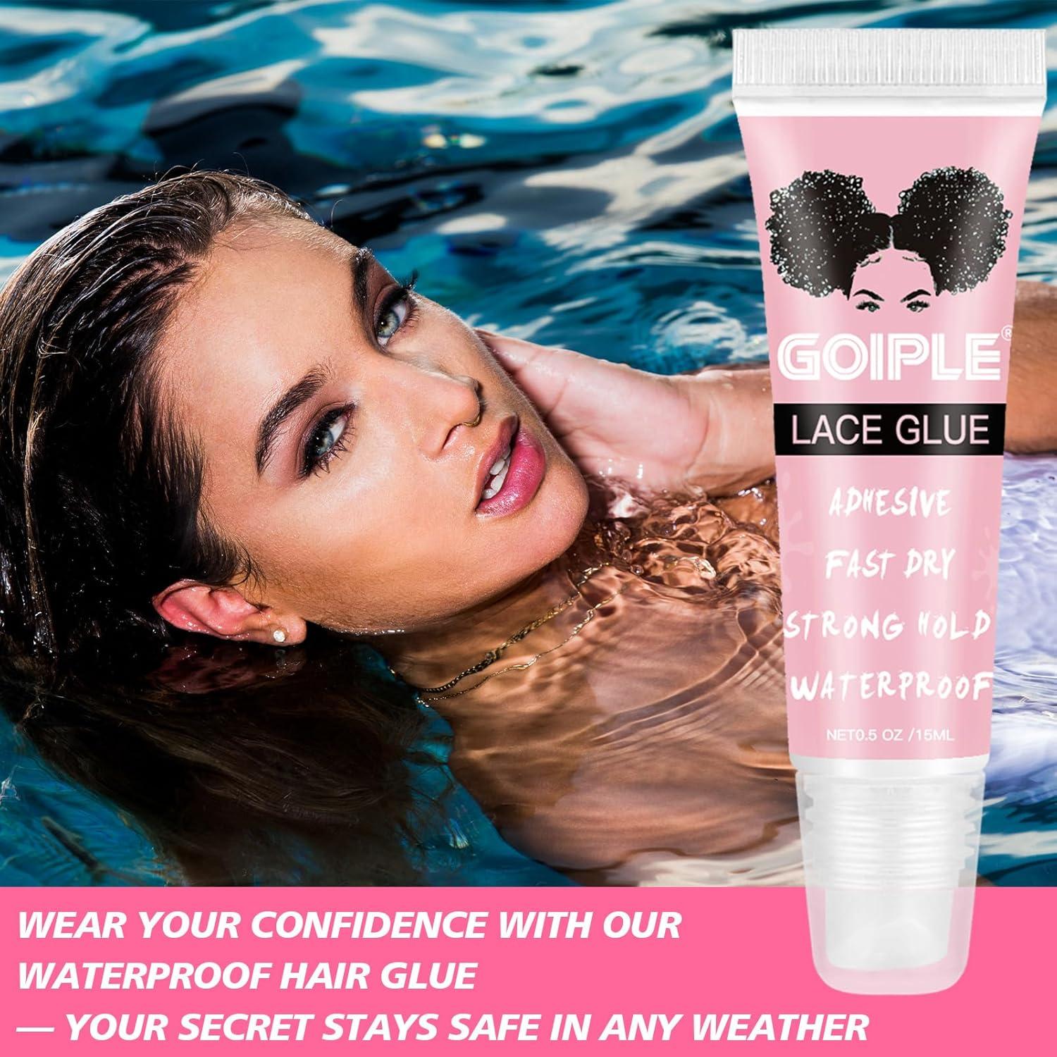 Pegamento para Pelucas de Encaje Frontal GOIPLE CARE 4PCS 14g